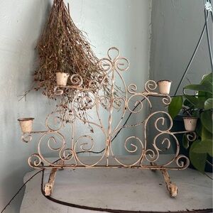 Vintage antique Metal Candelabra